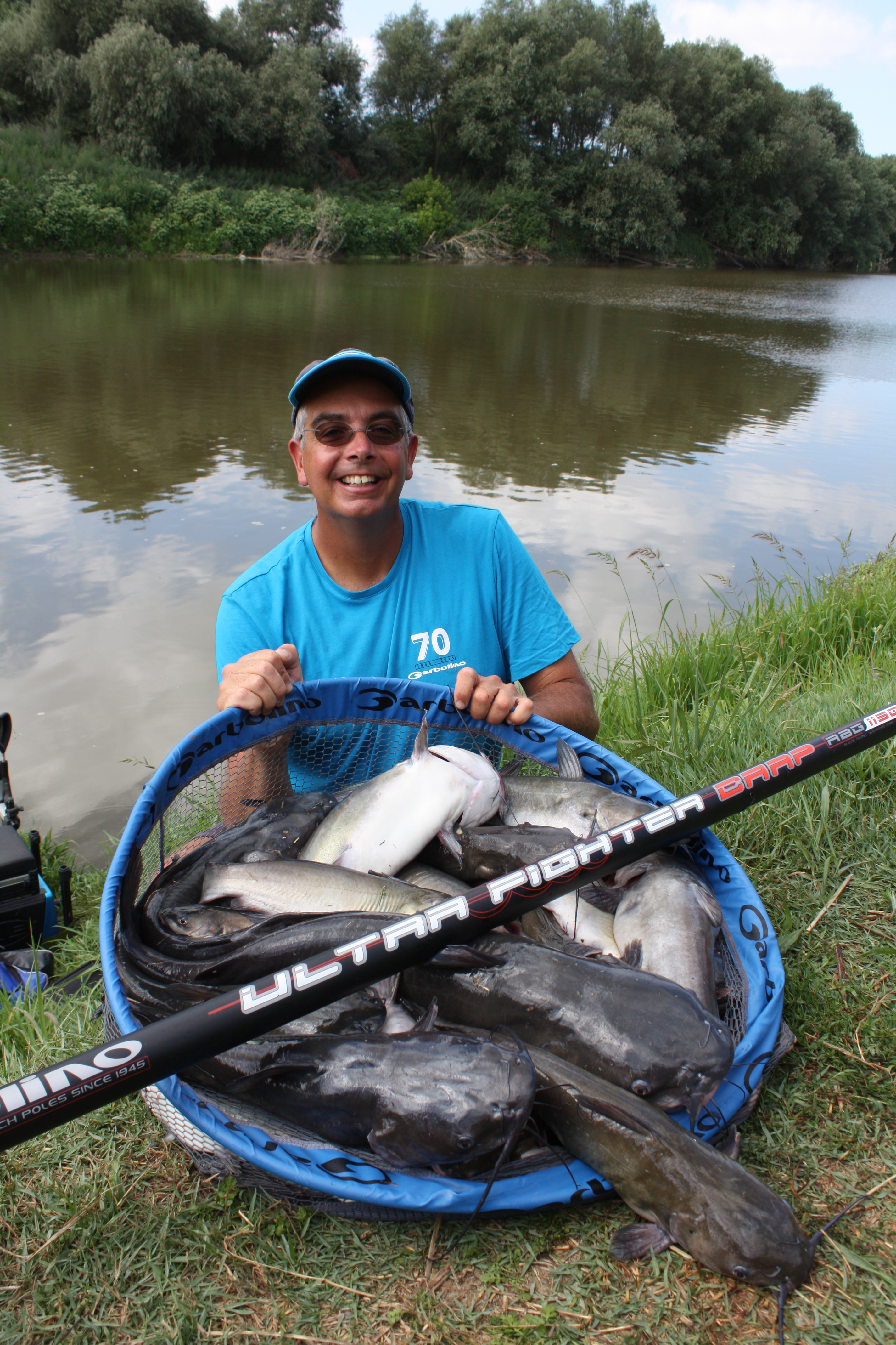 Canne à carpe coup 11m50 - Test de l'Ultra Fighter Carp - Garbolino