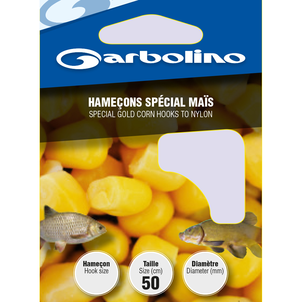 hameçons montés Garbolino spécial maïs