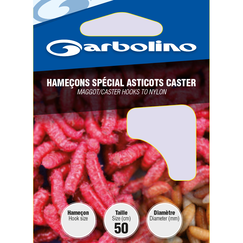 hameçons montés asticots Garbolino