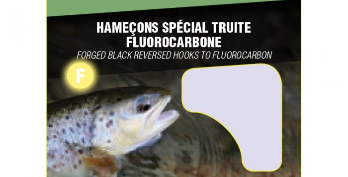 hameçons truite Garbolino fluorocarbone