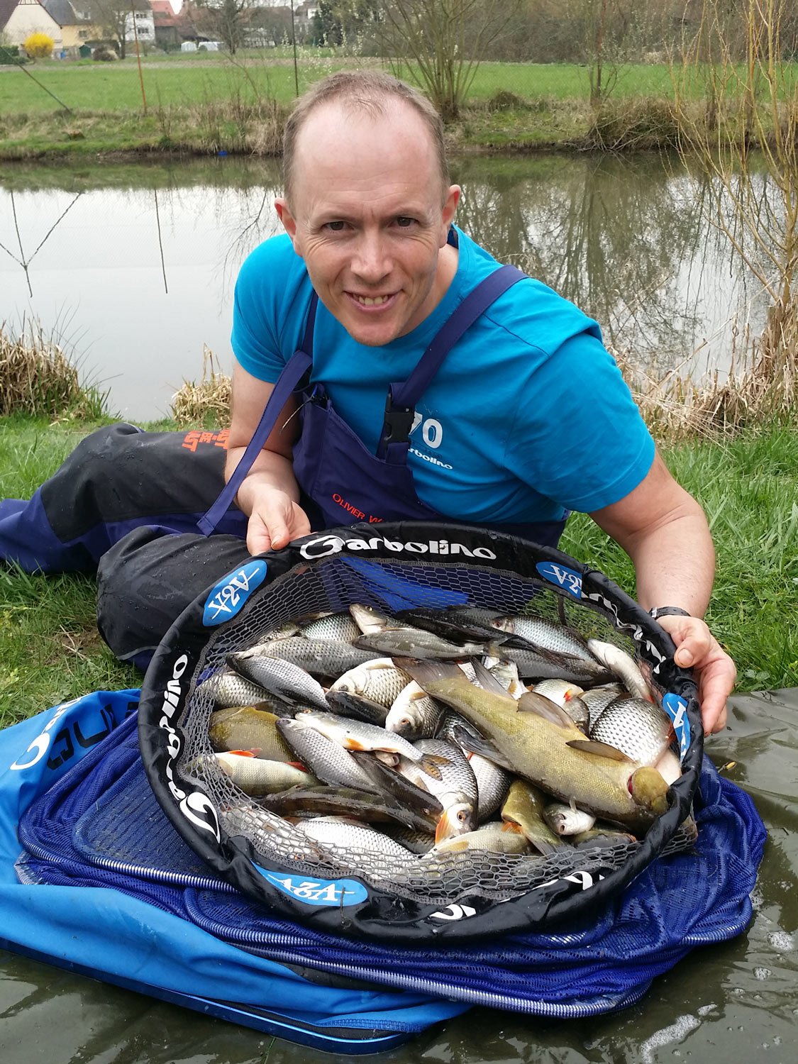 peche-au-coup-en-etang belle bourriche tanche gardons