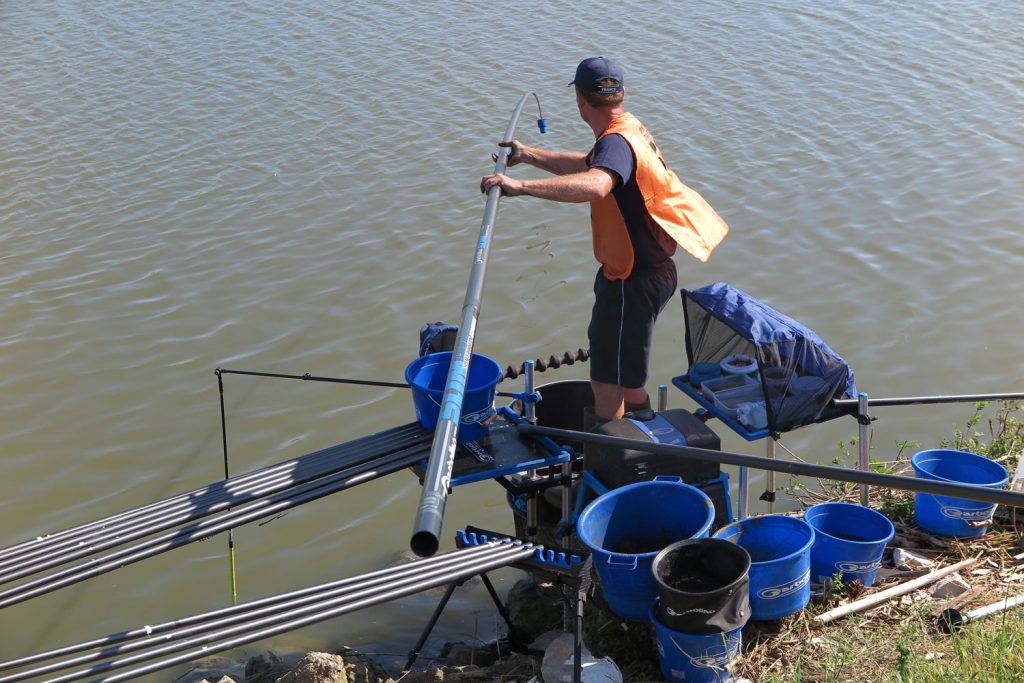 pêche au coup Italie Pottelet Europe Adria Canal Bianco rivière avec marée carassins