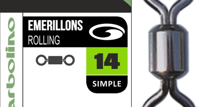micro émerillons Garbolino Rolling Simples