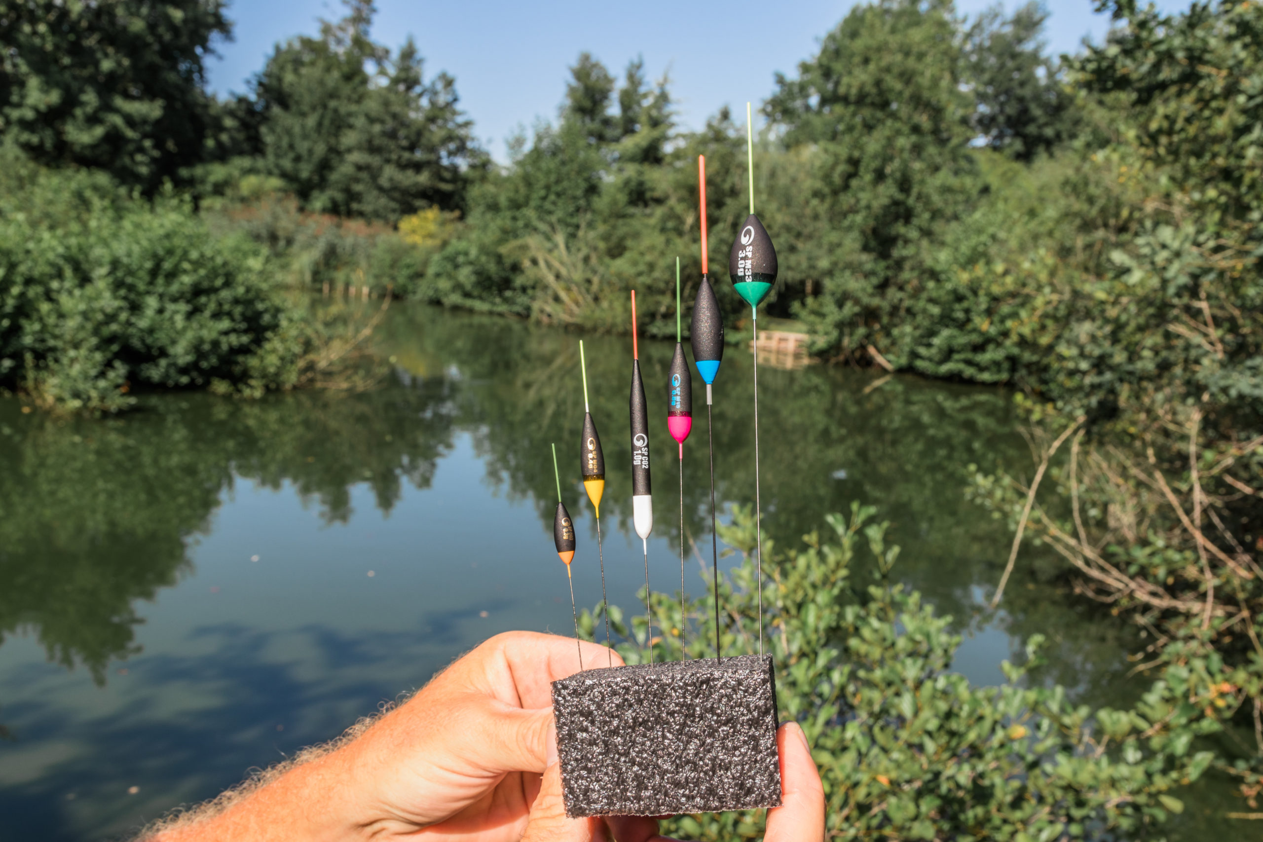 Flotteurs, Pêche au posé