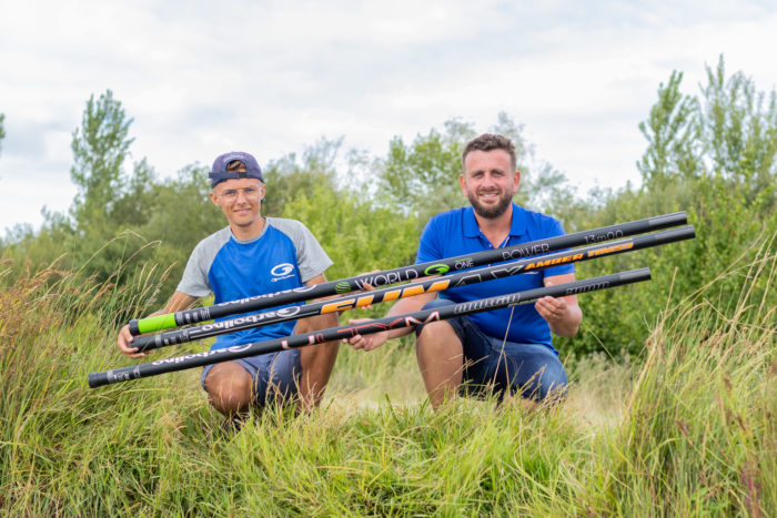 pack canne à pêche au coup competition garbolino world g one power gamme