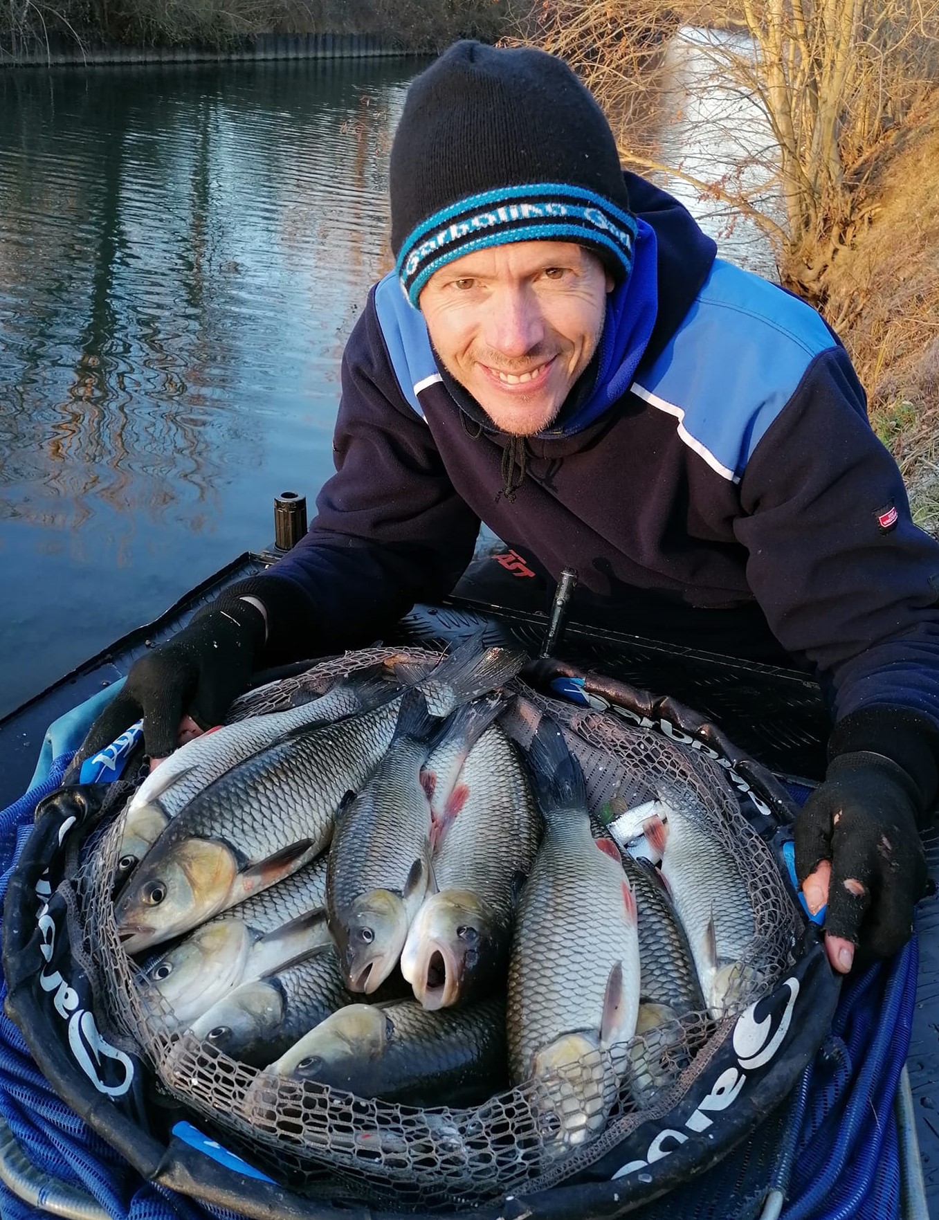 Pêche à l'anglaise en mer