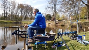 Pêche de la carpe au printemps