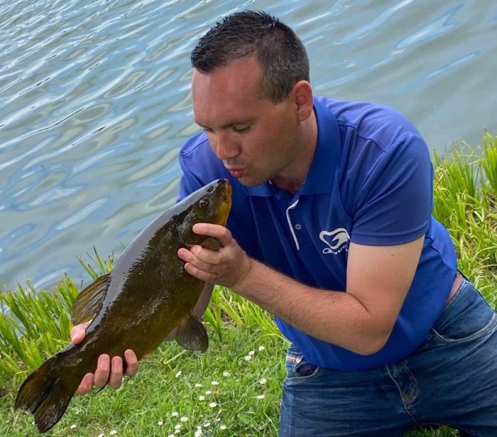 pêche tanche feeder au printemps