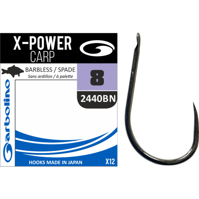 Hameçons non montés Garbolino X-Power Carp