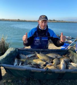 Pêche des carpes au feeder en Espagne